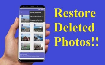 Recover Deleted Photos Easily